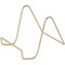 Bard's Plain Gold-toned Wire Easel Stand, 4" H x 3.5" W x 5.5" D